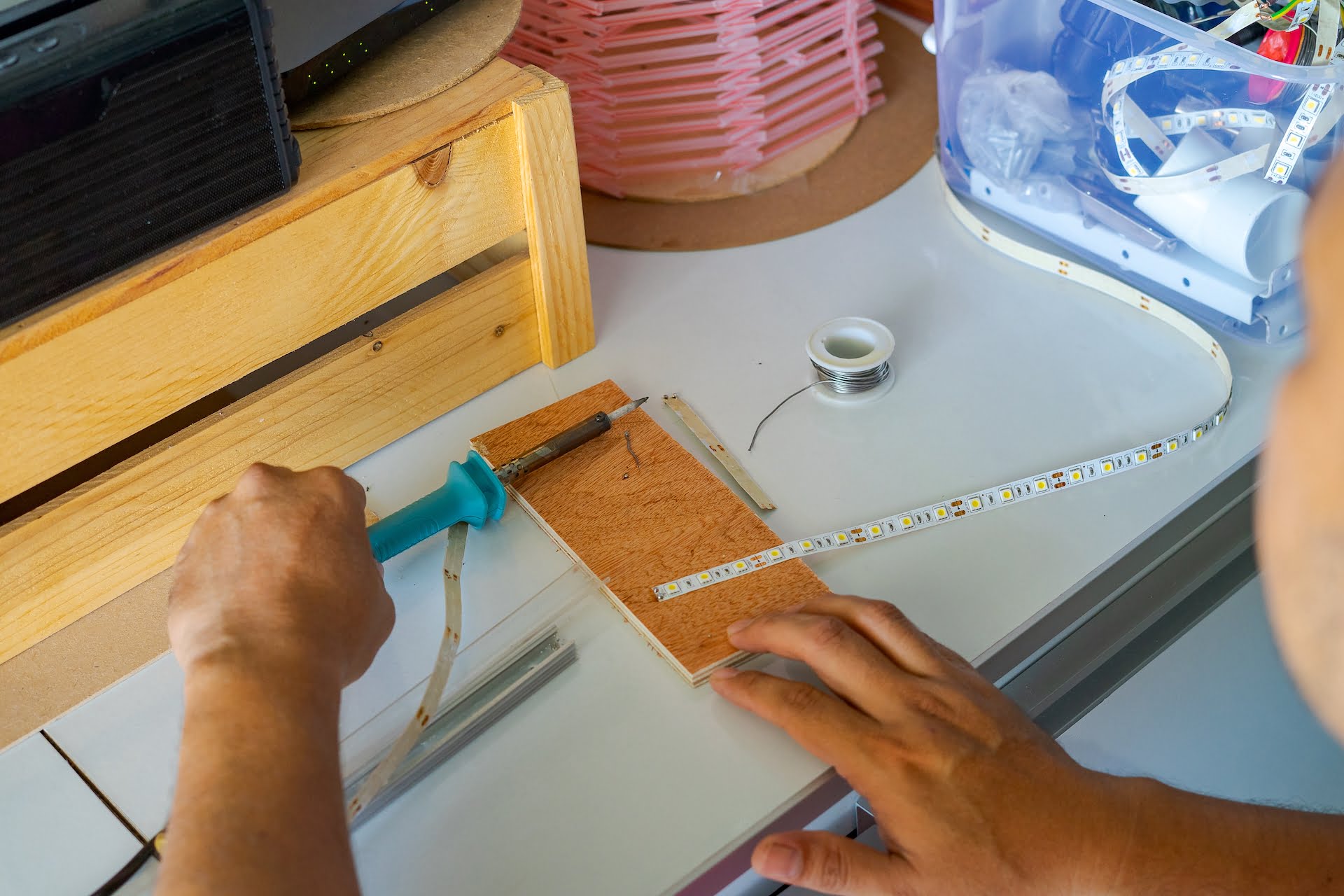Manufacturing LED strips